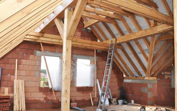 Lowe Hill attic trusses
